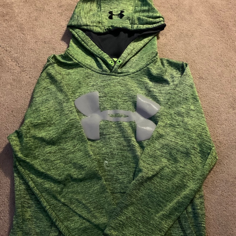 Neon Green Under Armor hoodie💕💚
